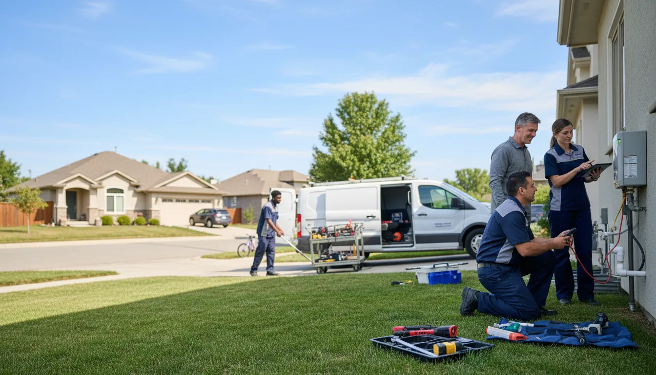 Tankless water heater service in Fleming, PA